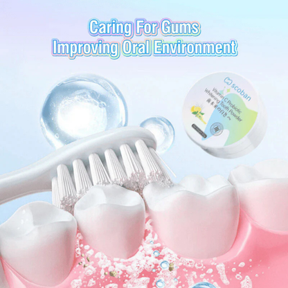 Scoban Vitamin C Probiotic Brightening Tooth Powder (50g)