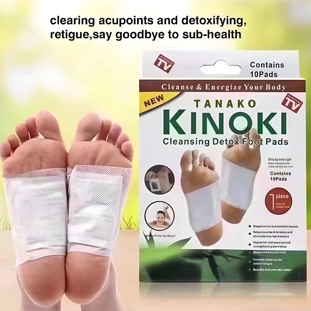 Kiyome Kinoki Cleansing Detox Foot Pads (10 Pads)