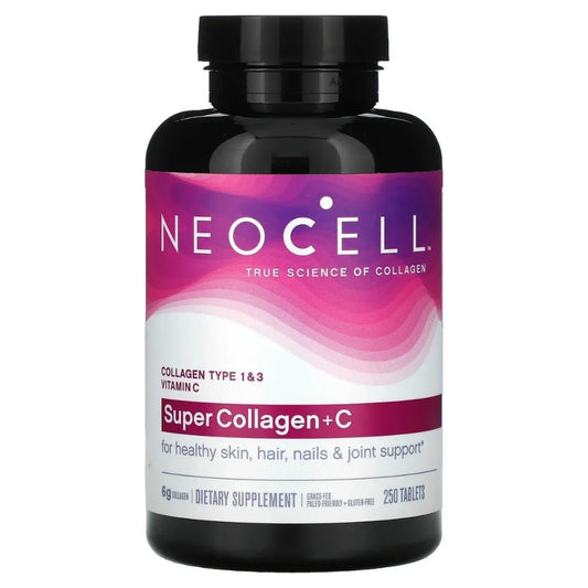 NeoCell Super Collagen+C (Types 1 & 3) 250 Tablets