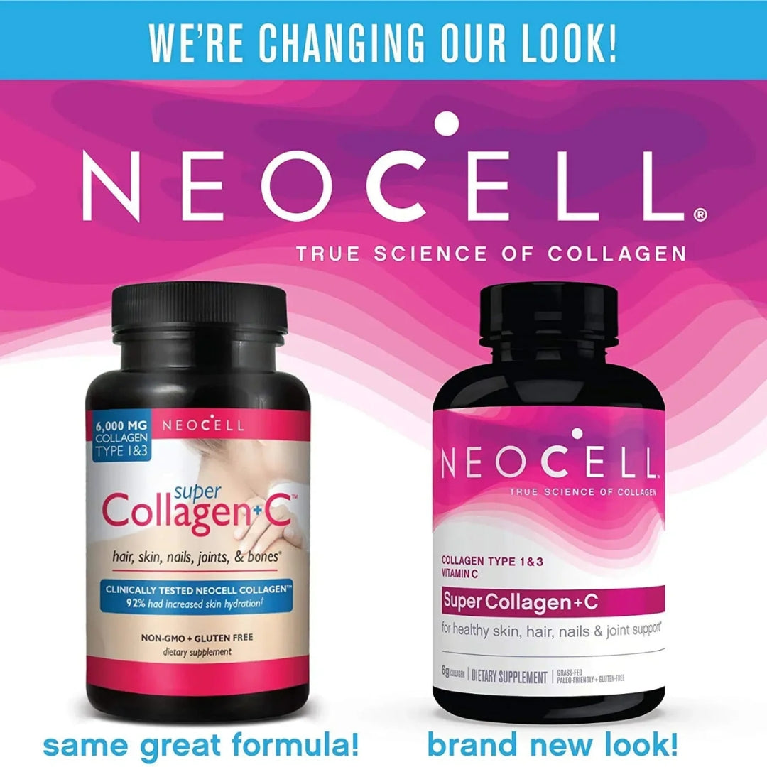 NeoCell Super Collagen+C (Types 1 & 3) 250 Tablets