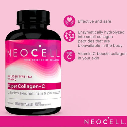 NeoCell Super Collagen+C (Types 1 & 3) 250 Tablets