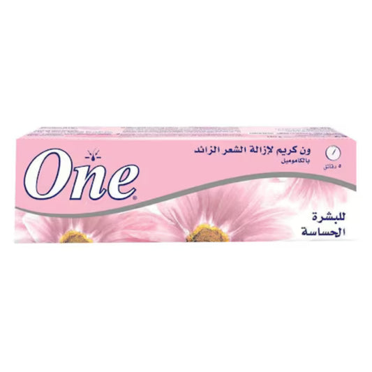 Eva One Hair Removal Cream with Chamomile for Sensitive Skin (140g)
