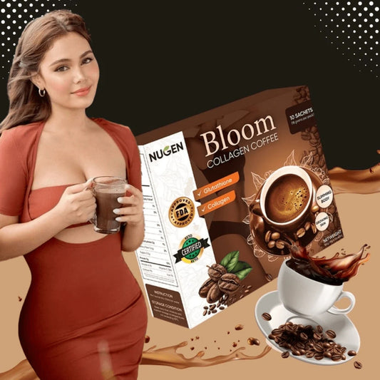 Nugen Bloom Collagen Coffee 10 Sachets