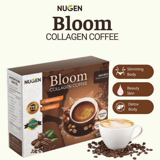 Nugen Bloom Collagen Coffee 10 Sachets