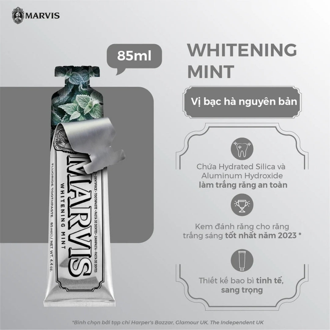 Marvis Whitening Mint Toothpaste 85ml