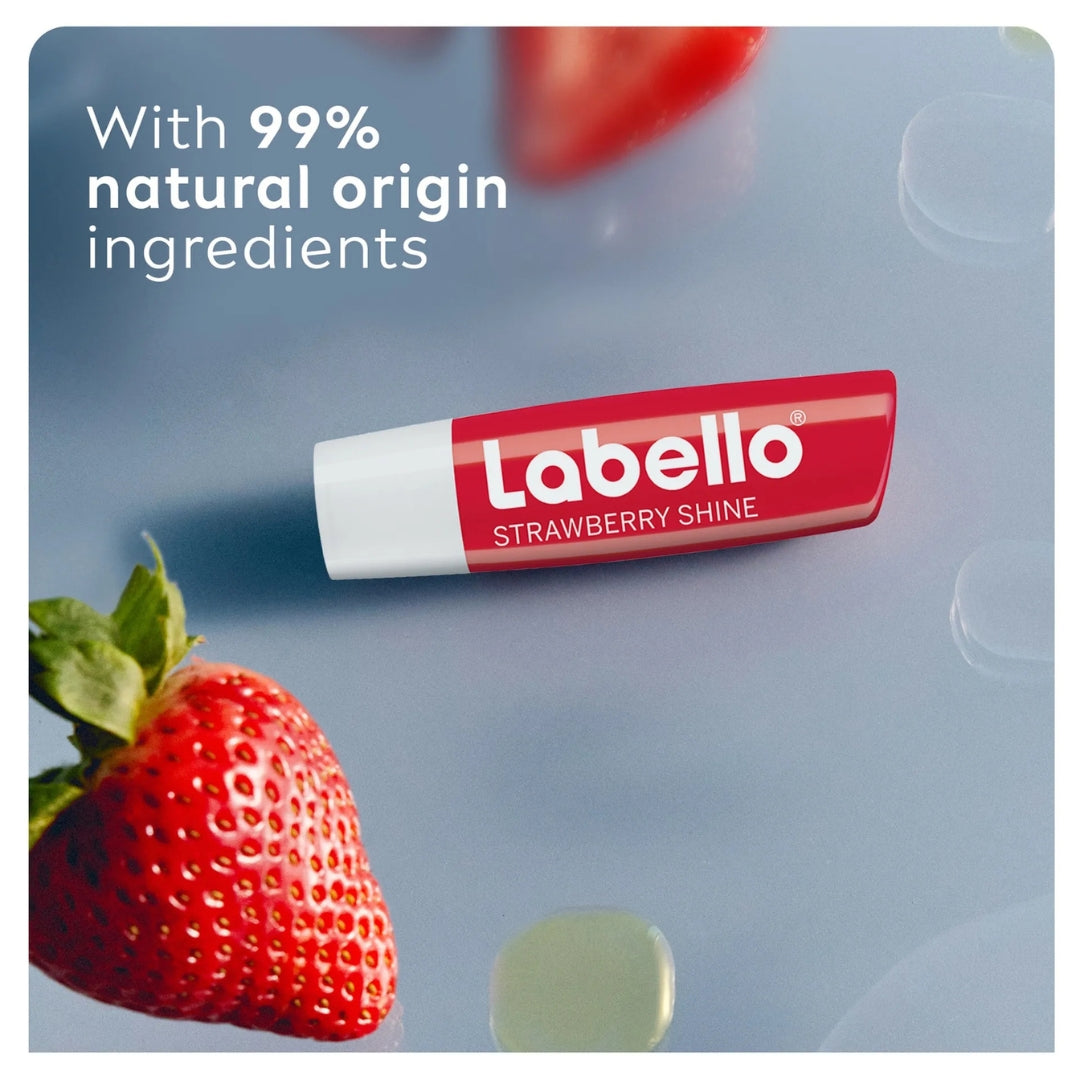 Labello Strawberry Shine Lip Balm (4.8g)