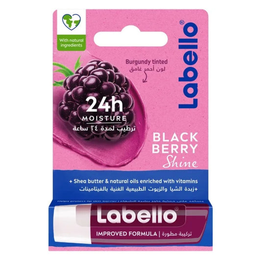 Labello Blackberry Shine Lip Balm (4.8g)