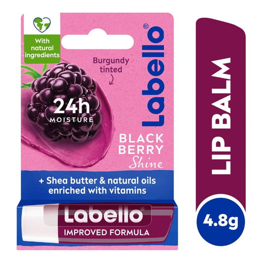 Labello Blackberry Shine Lip Balm (4.8g)