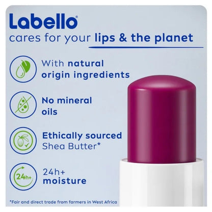 Labello Blackberry Shine Lip Balm (4.8g)
