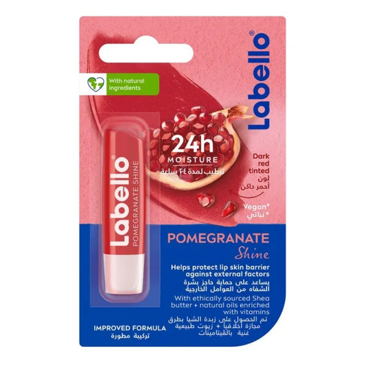 Labello Pomegranate Shine Lip Balm (4.8g)