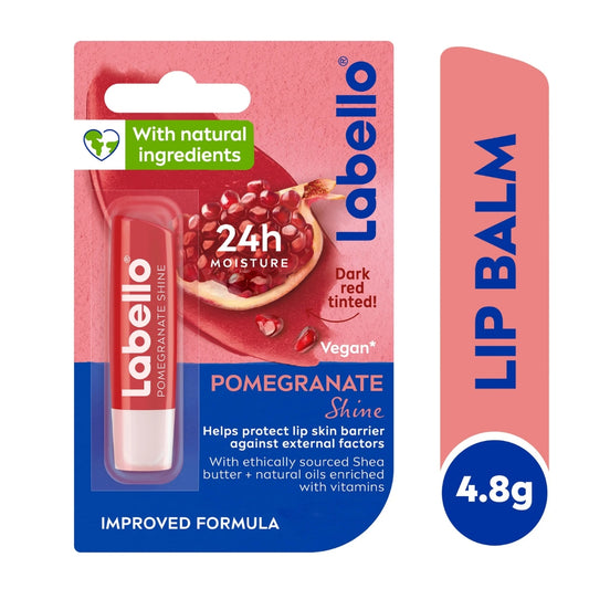 Labello Pomegranate Shine Lip Balm (4.8g)