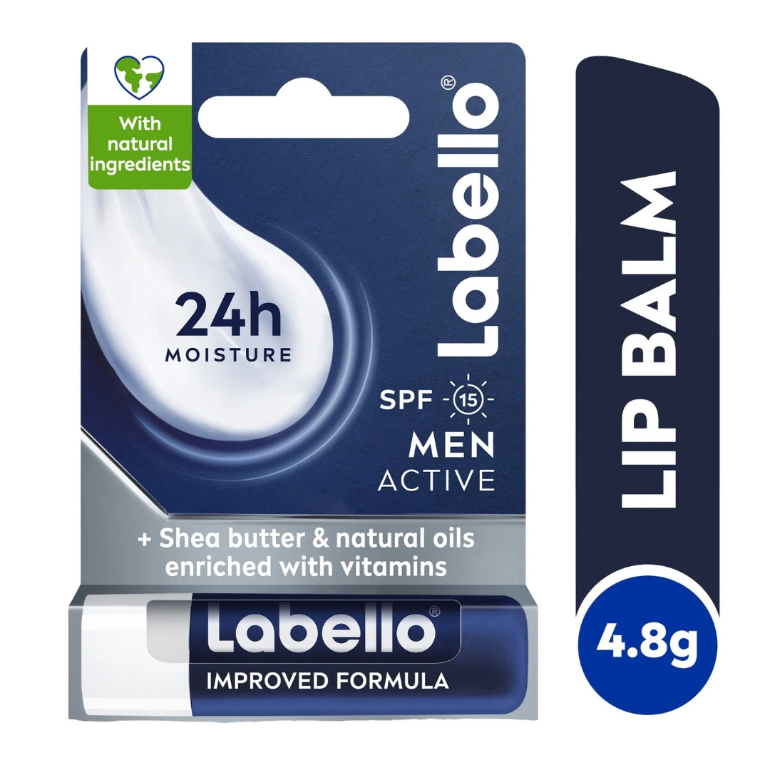 Labello Men Active Lip Balm SPF15 (4.8g)