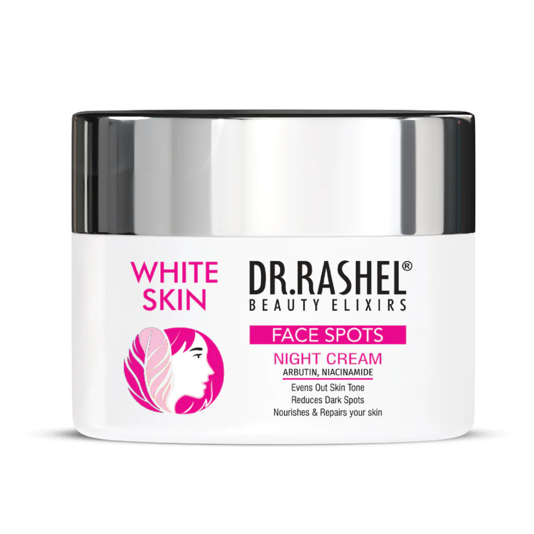 Dr.Rashel White Skin Fade Spots Night Cream with Niacinamide & Arbutin (50g)