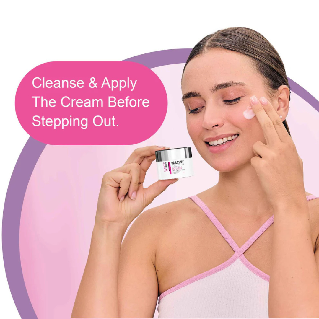 Dr.Rashel White Skin Fairness Day Cream SPF 20 with Niacinamide & Arbutin (50g)