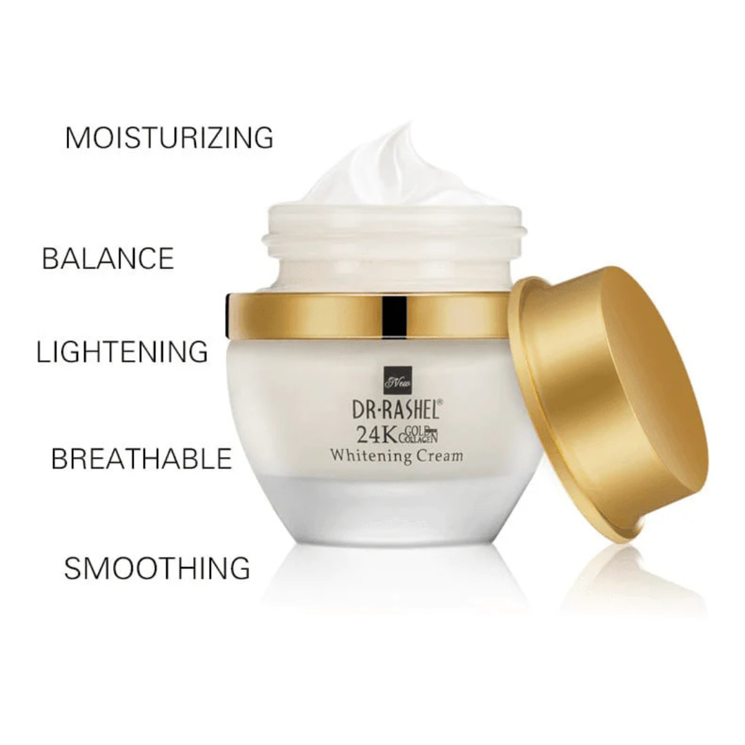 Dr.Rashel 24K Gold Collagen Whitening Cream (30ml)