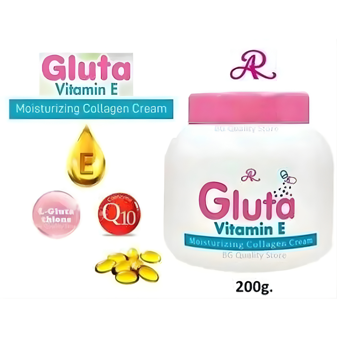 AR Vitamin E Gluta Moisturizing Collagen Cream – Brightening & Daily Care (200ml)