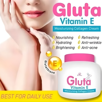 AR Vitamin E Gluta Moisturizing Collagen Cream – Brightening & Daily Care (200ml)