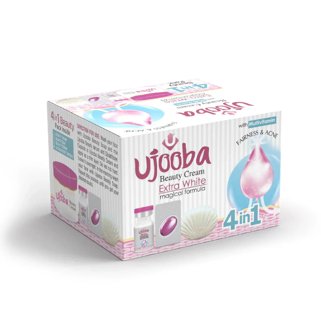 Ujooba 4 in 1 Beauty Cream with Multivitamins Pack