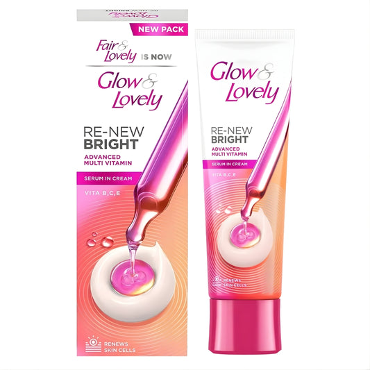 Glow & Lovely Re-New Bright Advanced Multi-Vitamin Serum in Cream 110g