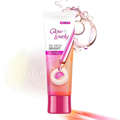 Glow & Lovely Re-New Bright Advanced Multi-Vitamin Serum in Cream 110g