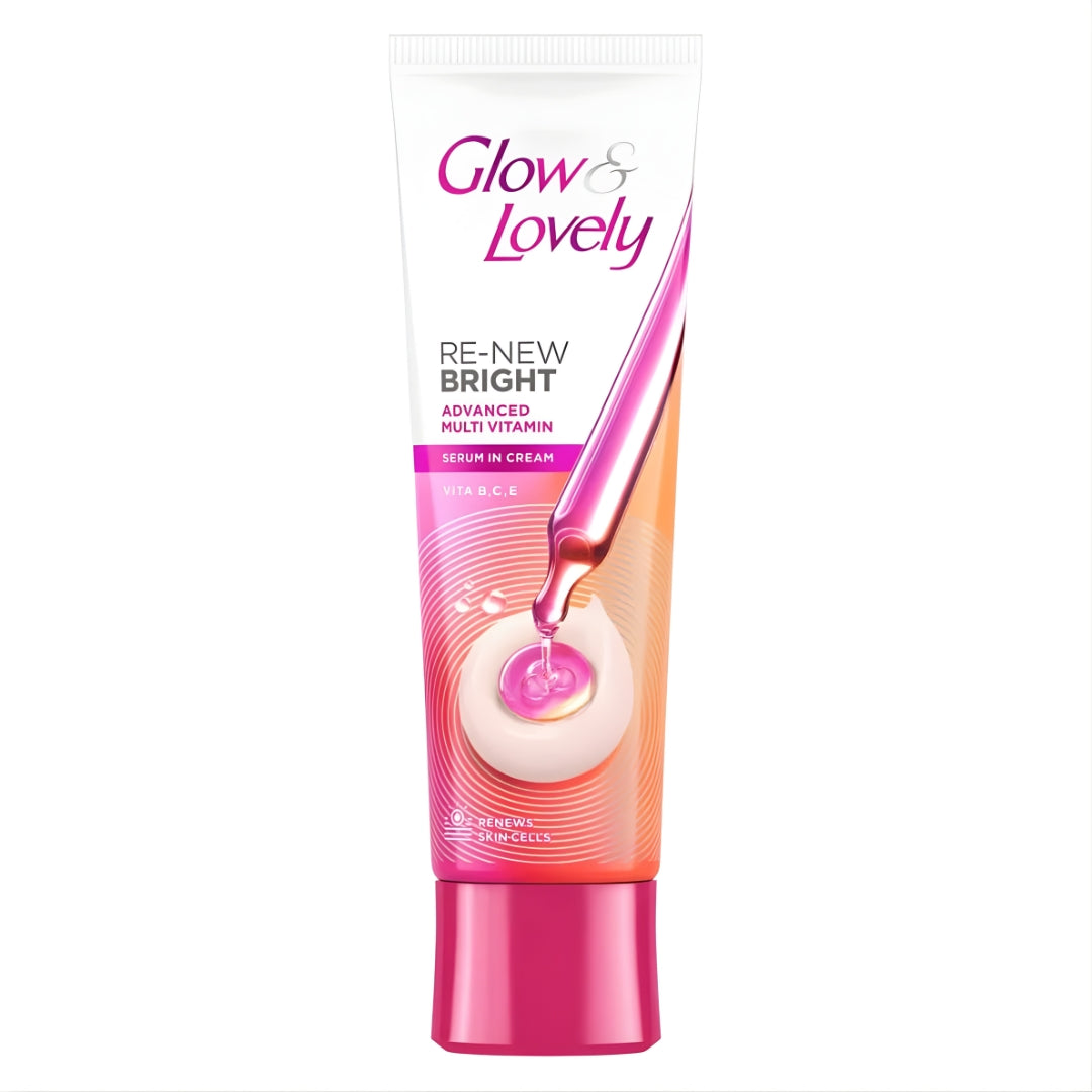 Glow & Lovely Re-New Bright Advanced Multi-Vitamin Serum in Cream 110g