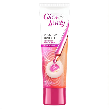 Glow & Lovely Re-New Bright Advanced Multi-Vitamin Serum in Cream 110g