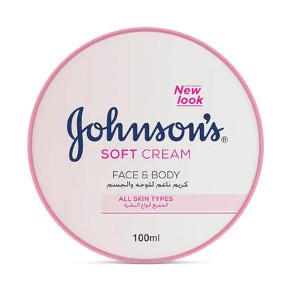 Johnson’s 24 Hour Moisture Soft Cream Face & Body 100ml