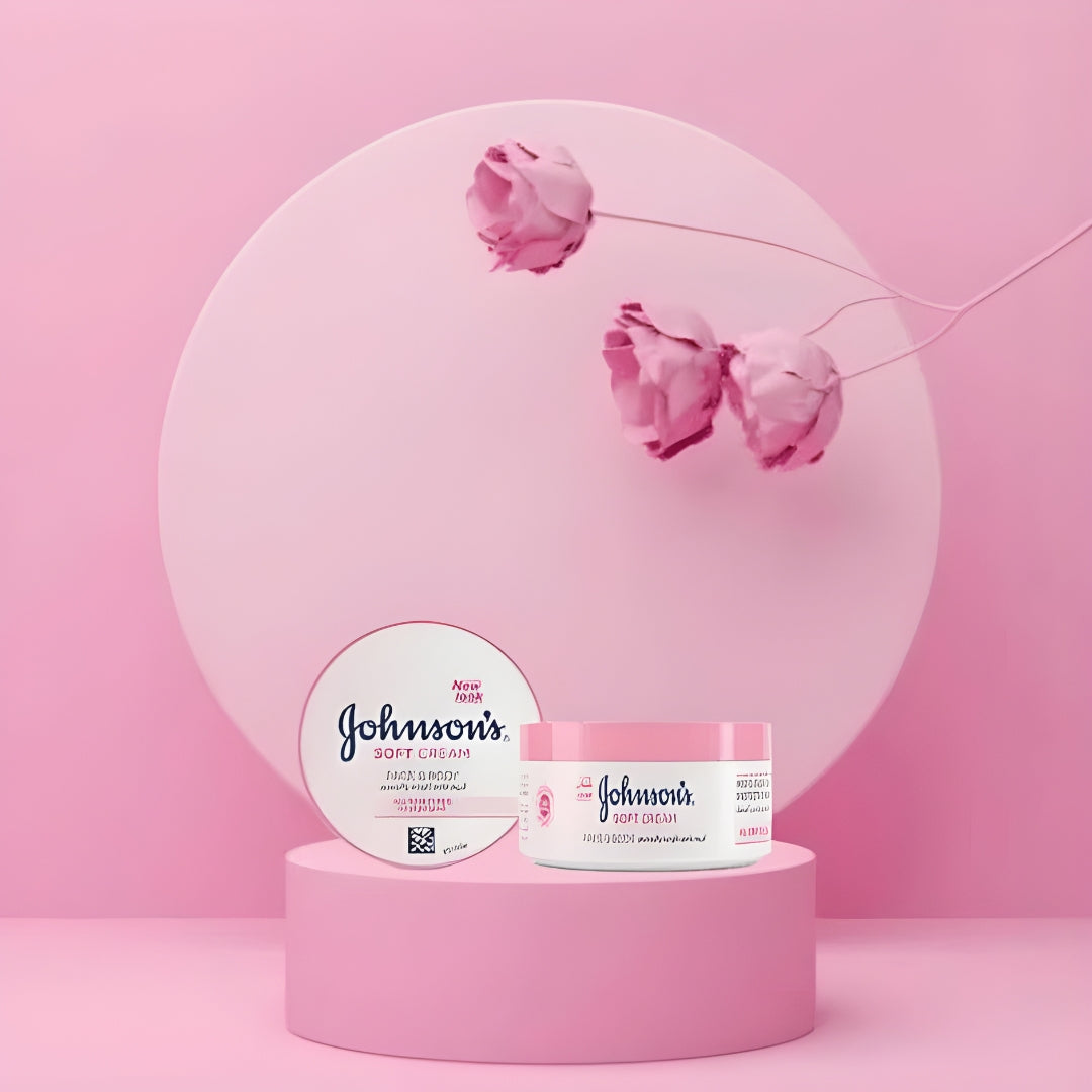 Johnson’s 24 Hour Moisture Soft Cream Face & Body 100ml