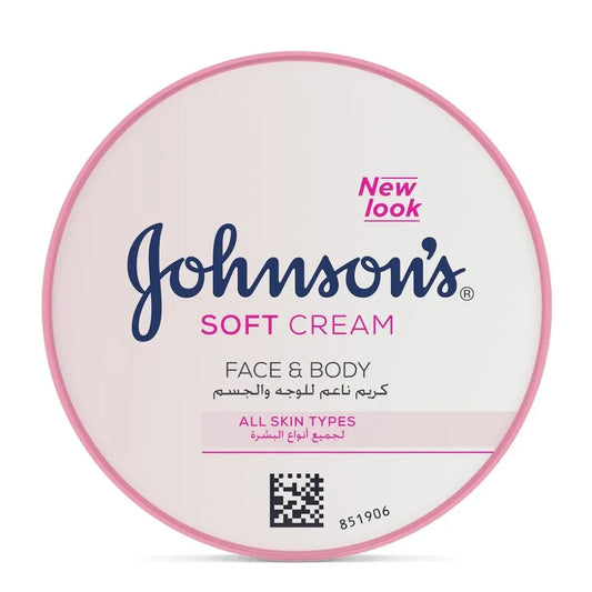 Johnson’s 24 Hour Moisture Soft Cream Face & Body 200ml
