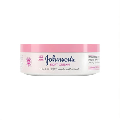 Johnson’s 24 Hour Moisture Soft Cream Face & Body 200ml
