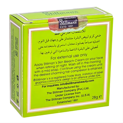 Stillman’s Skin Bleach Cream 28g Brightening Cream