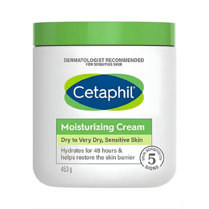 Cetaphil Moisturizing Cream for Dry & Sensitive Skin (453g)