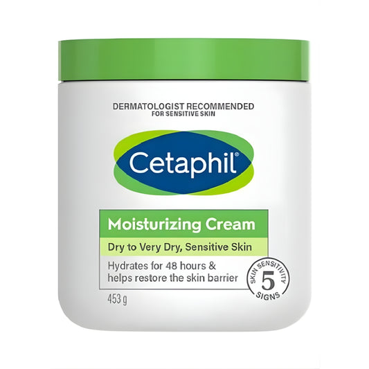 Cetaphil Moisturizing Cream for Dry & Sensitive Skin (453g)