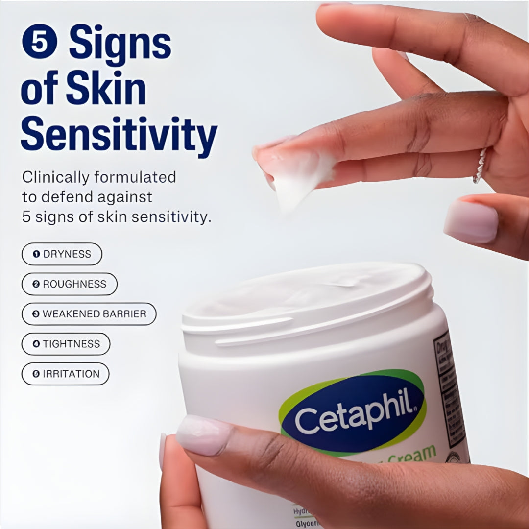 Cetaphil Moisturizing Cream for Dry & Sensitive Skin (453g)