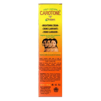 Carotone Light & Natural Brightening Cream (30ml)