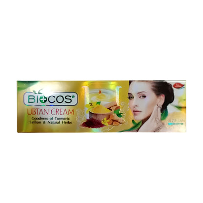 Biocos Ubtan Cream Skin Brightening & Tan Removal 70g