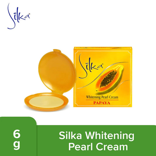 Silka Papaya Whitening Pearl Cream (6g)