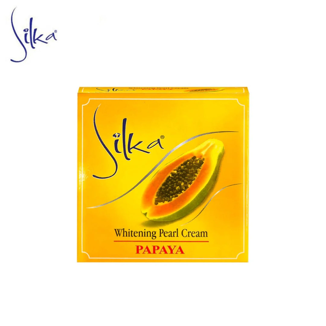 Silka Papaya Whitening Pearl Cream (6g)