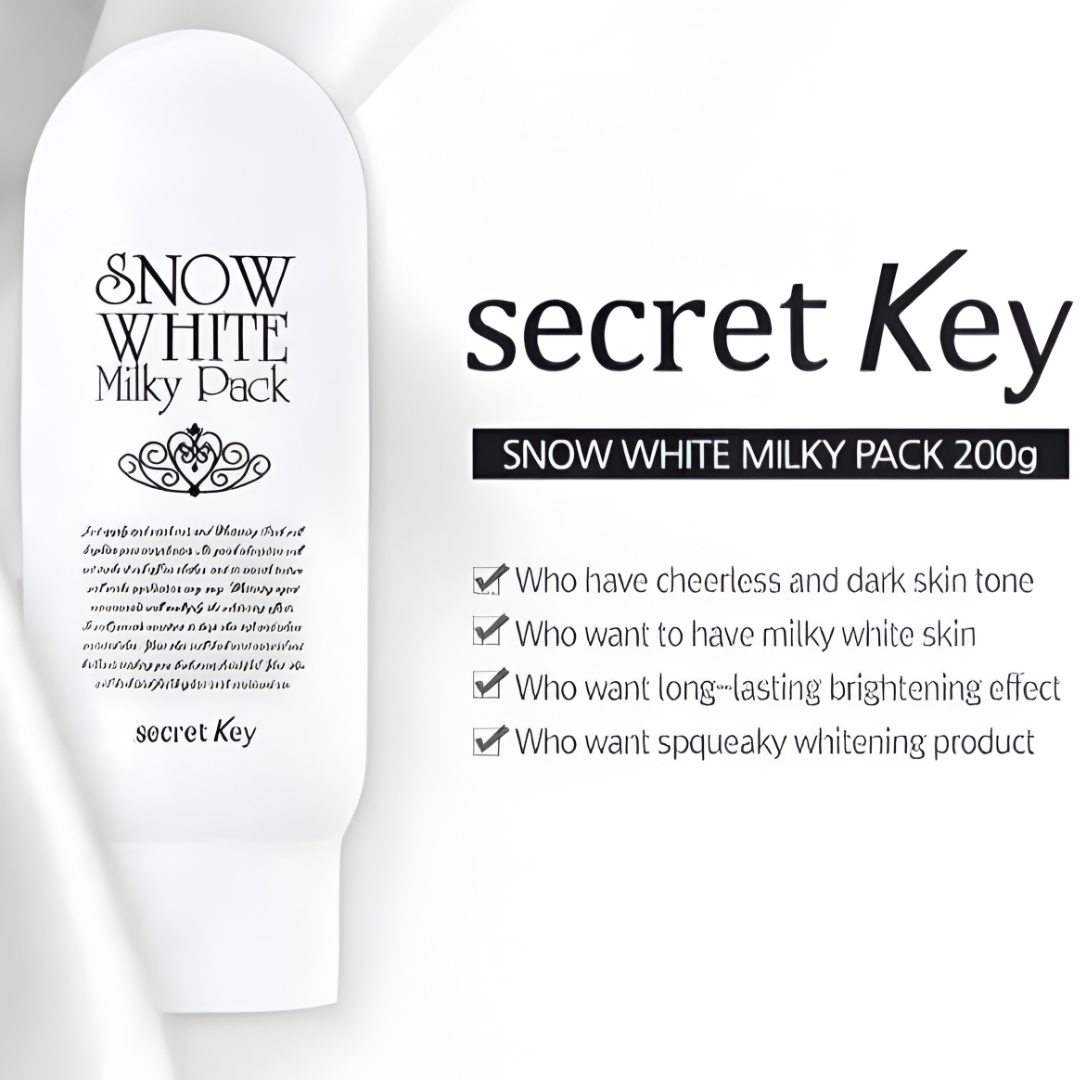 Secret Key Snow White Milky Pack (200g)