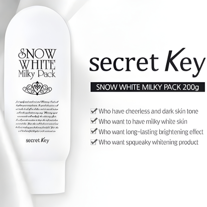 Secret Key Snow White Milky Pack (200g)