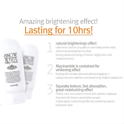 Secret Key Snow White Milky Pack (200g)