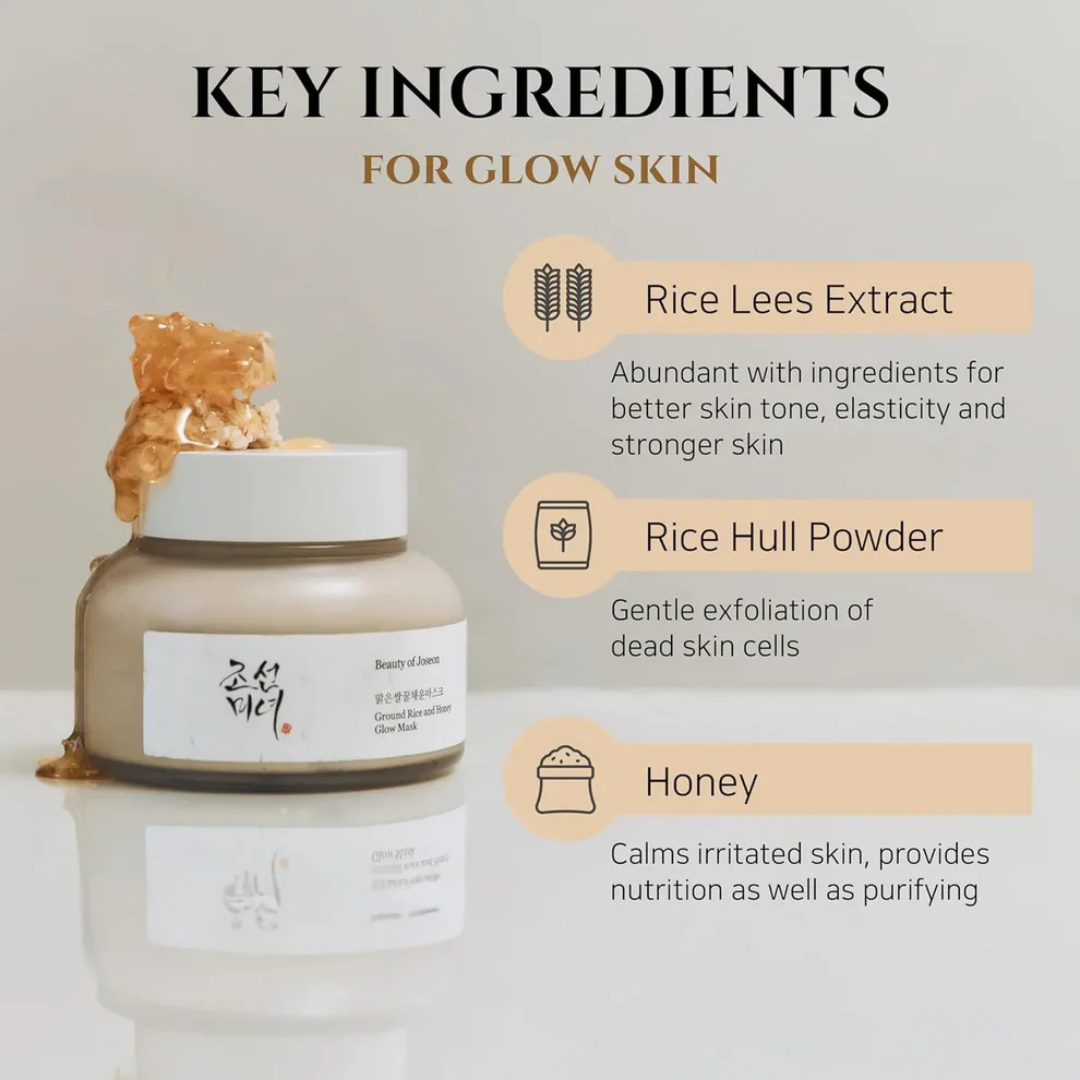 Beauty of Joseon Ground Rice and Honey Glow Mask (150ml)