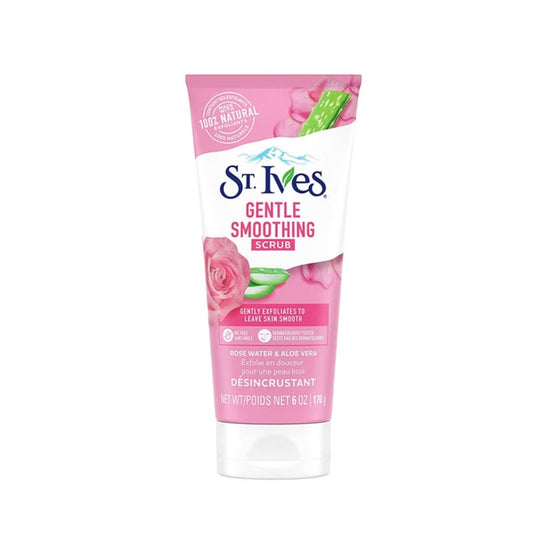 St. Ives Gentle Smoothing Rose Water & Aloe Vera Face Scrub (170g)