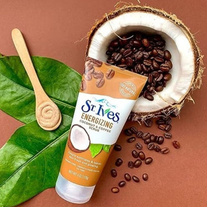 St. Ives Energizing Coconut & Coffee Scrub (170g)