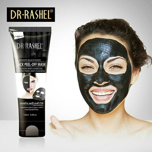 Dr. Rashel Black Peel-Off Mask Collagen & Charcoal (120ml)
