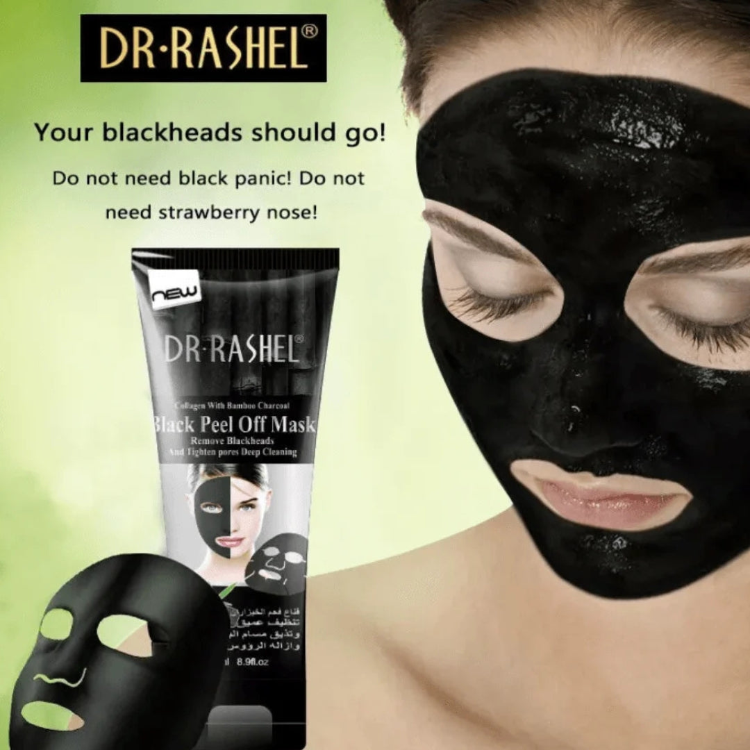 Dr. Rashel Black Peel-Off Mask Collagen & Charcoal (120ml)