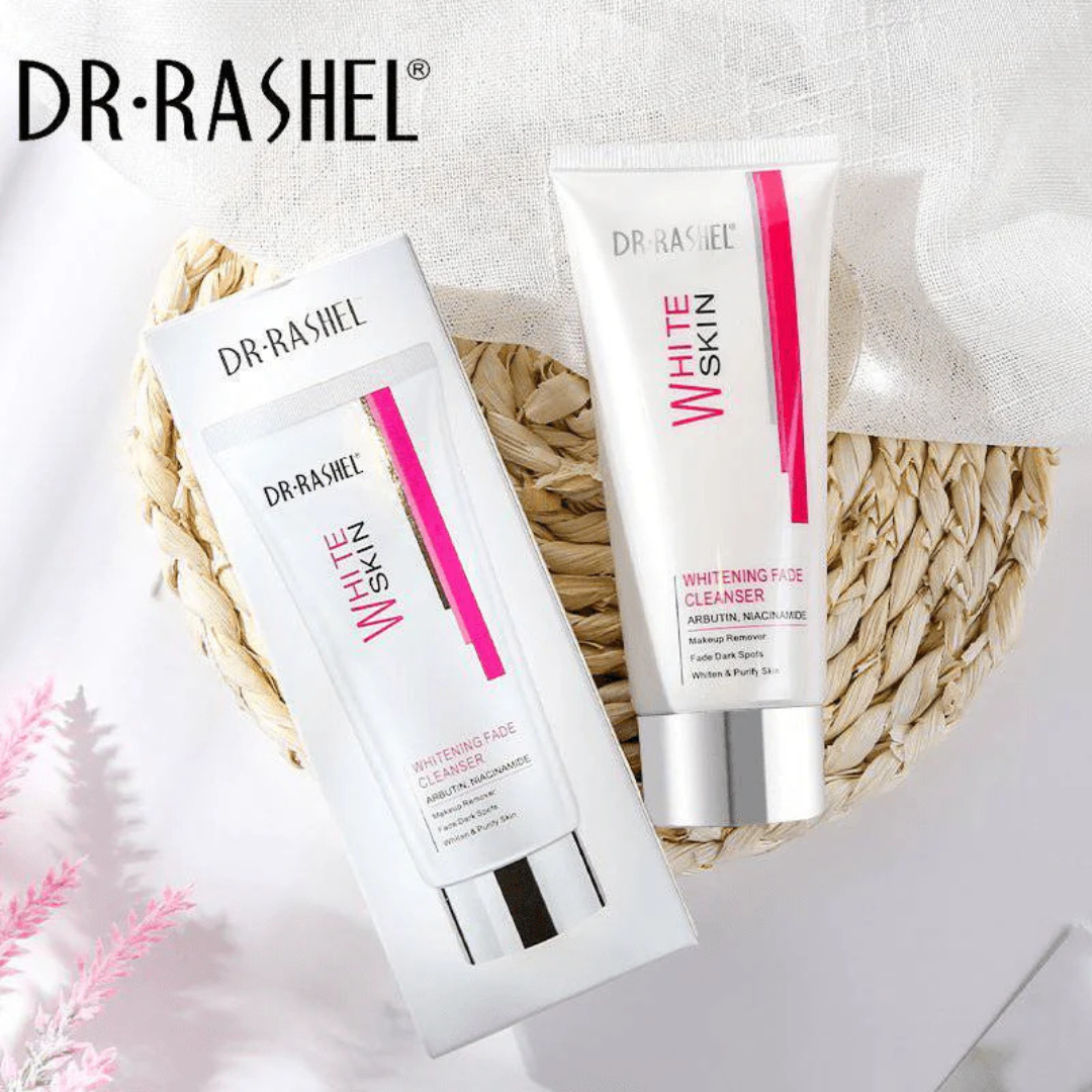 Dr.Rashel White Skin Whitening Fade Cleanser with Niacinamide & Arbutin (80ml)
