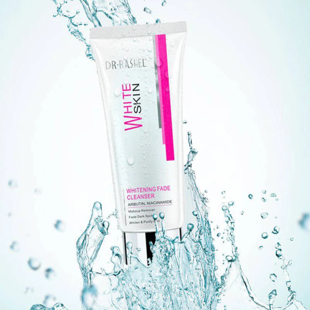 Dr.Rashel White Skin Whitening Fade Cleanser with Niacinamide & Arbutin (80ml)
