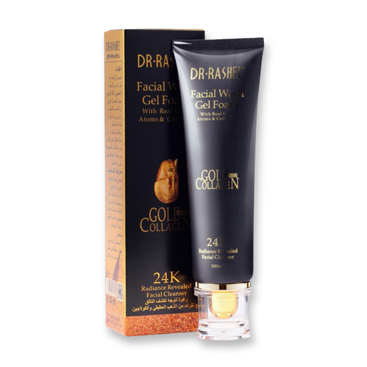 Dr.Rashel 24K Gold & Collagen Facial Wash Gel Foam (100ml)
