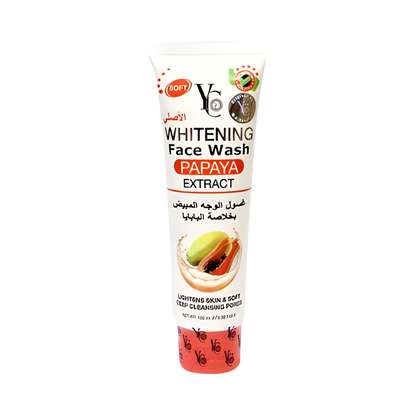 YC Whitening Face Wash with Papaya Extract (100ml)